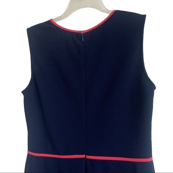 THML STITCH FIX NANETTE TEXTURED KNIT DRESS IN NAVY - Picture 5 of 7